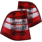 ANZO 221134 FITS: 1998-2005 Mercedes Benz M Class W163 Taillights Chrome Tail Lights
