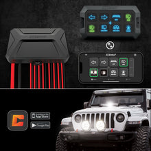 Load image into Gallery viewer, XKGLOW XK-CMD-KIT FITS:XK Glow XKcommand Bluetooth Switch Panel for Lights 12V Accessory Offroad Switch Panels