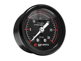 Grams Performance G2-99-0030 FITS: 0-30 PSI Fuel Pressure Gauge Gauges