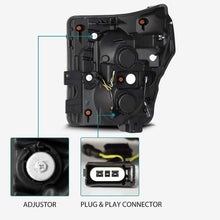 Load image into Gallery viewer, AlphaRex 880146 FITS: 11-16 Ford F-350 SD LUXX LED Proj Headlights Plank Style Black w/Activ Light/Seq Signal Headlights