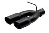 Roush 21-24 5.0L 4in Black Exhaust Y Tip Kit FITS: Ford F-150 - RSH422319