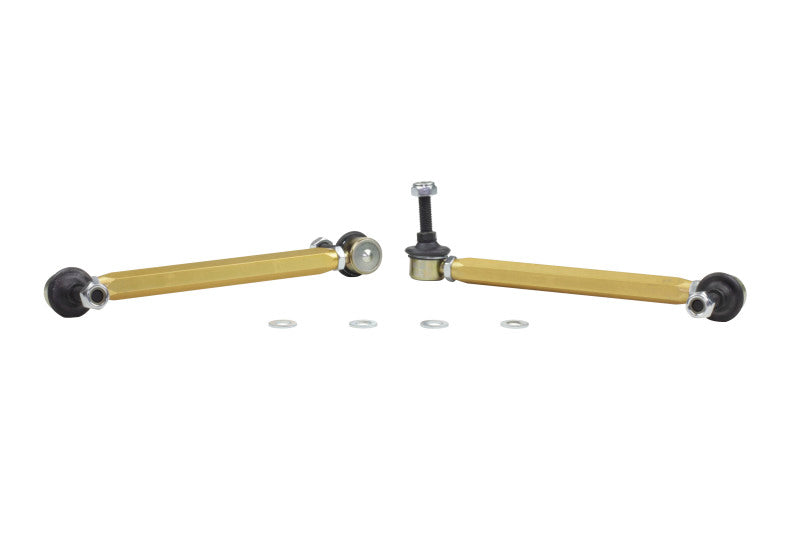 Whiteline KLC106 FITS: 02-06 Mini Cooper S Rear Swaybar link kit-Adjustable ball end links Sway Bar Endlinks