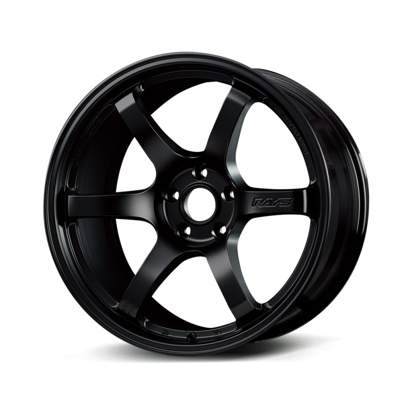 Gram Lights WGI425EH FITS: 57DR 19x9.5 +25 5-114.3 Semi Gloss Black Wheel Wheels Cast