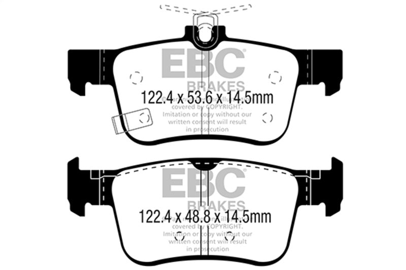 EBC DP32301C Brake Pads - Performance