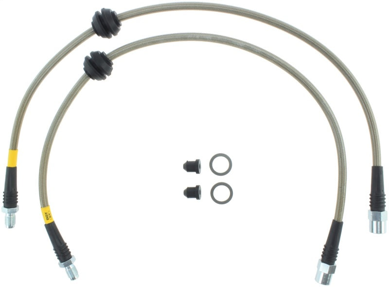 Stoptech 950.34017 FITS:StopTech 08-13 Mini Cooper / 11-14 Mini Countryman Stainless Steel Front Brake Lines Brake Line Kits
