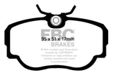 EBC DP3779C FITS: 83-85 BMW 318 1.8 (E30) Redstuff Front Brake Pads Brake Pads Performance