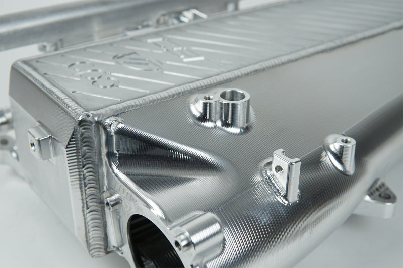 CSF 8200 FITS: Toyota A90/A91 Supra/ BMW G-Series B58 Charge-Air Cooler Manifold- Machined Billet Aluminum Intercoolers