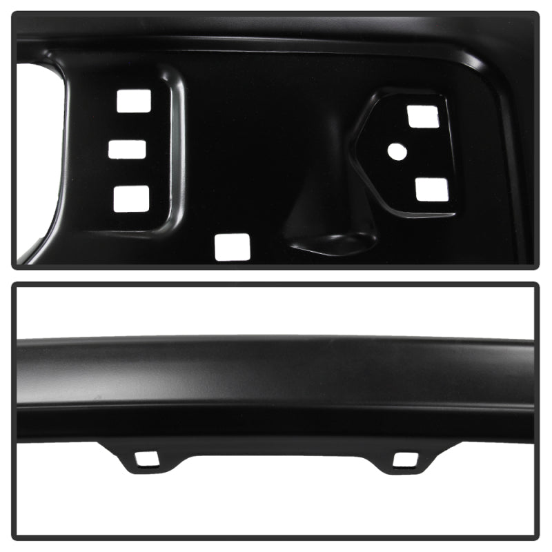 SPYDER 9948459 FITS: Ford F150 09-14 w/Fog Light Hole Front Bumper Black (OEM # 9L3Z17757DPTM) Bumper Accessories