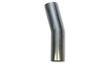 Load image into Gallery viewer, Vibrant 13133 FITS: 3.5in OD T304 SS 15 Deg Mandrel Bend 5in Leg Length (5.5in Centerline Radius) Steel Tubing