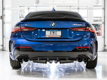 Load image into Gallery viewer, AWE Tuning 3020-43085 FITS: 2019+ BMW M340i (G20) Track Edition Exhaust Quad Diamond Black Tips Catback