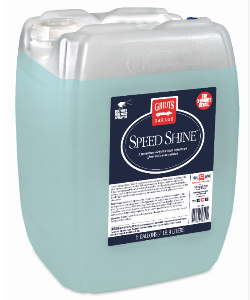 Griots Garage 55104 FITS: Speed Shine 5 Gallons (Minimum Order Qty of 2 No Drop Ship) Car Waxes