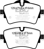 EBC DP32227C FITS: 14+ Mini Hardtop 2.0 Turbo Cooper S Redstuff Front Brake Pads Brake Pads Performance