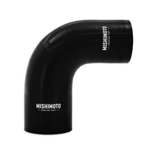Load image into Gallery viewer, Mishimoto MMCP-R90-2025BK FITS: Silicone Couplers &amp; Hoses FITS: Silicone Reducer Coupler 90 Degree 2in to 2.5in Black Silicone Couplers &amp; Hoses