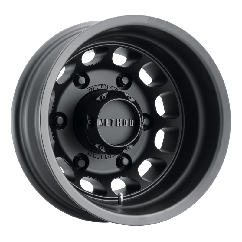 Method Wheels MR901655925138N FITS:Method MR901 REAR 16x5.5 -138mm Offset 6x205 161.04mm CB Matte Black Wheel Wheels Cast