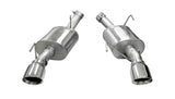 CORSA Performance 14314 FITS: 2005-2010 Ford Mustang Shelby GT500 5.4L V8 Polished Xtreme Axle-Back Exhaust Axle Back