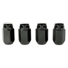 Load image into Gallery viewer, McGard 64030 FITS: Hex Lug Nut (Cone Seat) 1/2-20 / 13/16 Hex / 1.5in. Length (4-Pack) Black Lug Nuts