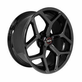 Race Star 93-770847B FITS: 93 Truck Star 17x7 6x5.50BC 4.00BS Direct Drill Gloss Black Wheel Wheels Cast