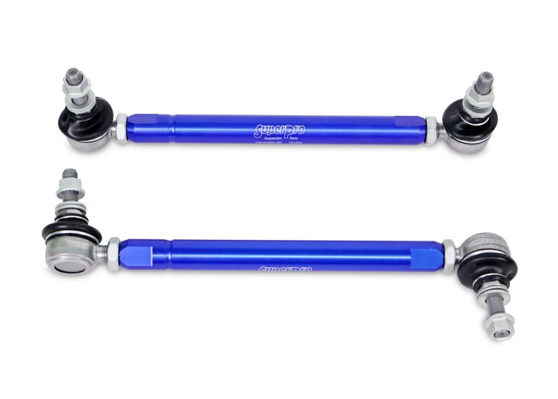 Superpro TRC10200 FITS:SuperPro 2004 Mazda 3 i Front HD Adjustable End Link Set (10mm Studs 254mm to 305mm) Sway Bar Endlinks