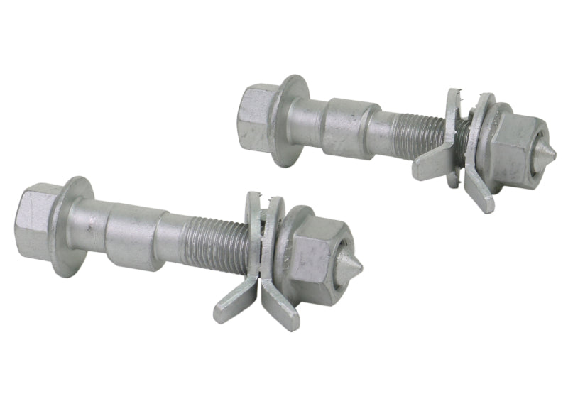 Whiteline KCA416 FITS: 01-05 Honda Civic / 02-06 Acura RSX Type S / 12+ Subaru BRZ Front Camber Adj Bolt Kit-16m Camber Kits