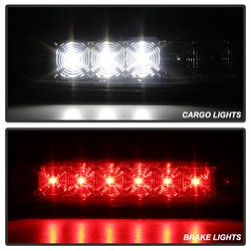 SPYDER 9032882 FITS:xTune Chevy Silverado 07-13 / GMC Sierra 07-13 LED 3RD Brake Light Smoked BKL-CSIL07-LED-SM Brake Lights