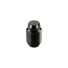 Load image into Gallery viewer, McGard 64031 FITS: Hex Lug Nut (Cone Seat) M12X1.5 / 13/16 Hex / 1.5in. Length (4-pack) Black Lug Nuts