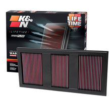 Load image into Gallery viewer, K&amp;N Engineering 33-2985 FITS:K&amp;N Replacement Air Filter 11 Mercedes Benz C350/CLS350/E300/GLK350/ML350/S350 / 11-12 E350/SLK350 Air Filters Drop In