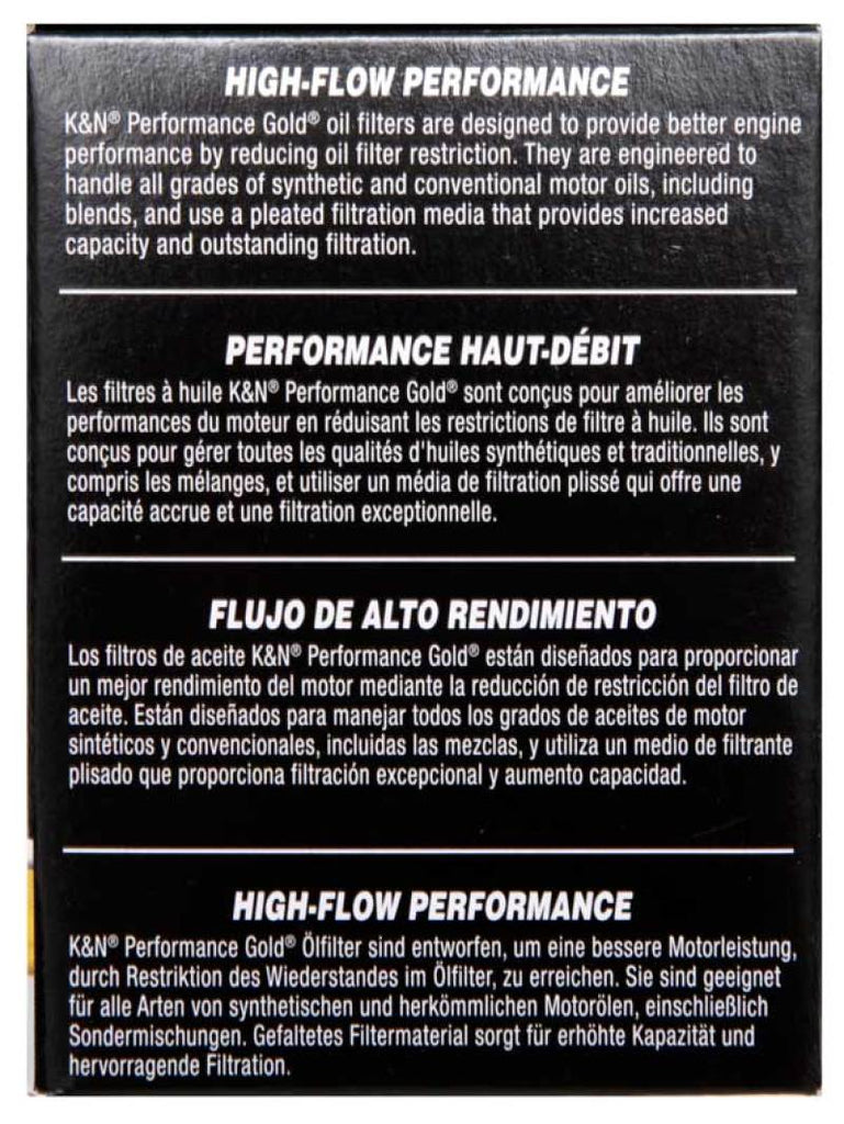 K&N Engineering HP-7024 FITS:K&N Performance Oil Filter for 07-15 Mini Cooper L4-1.6L Oil Filters
