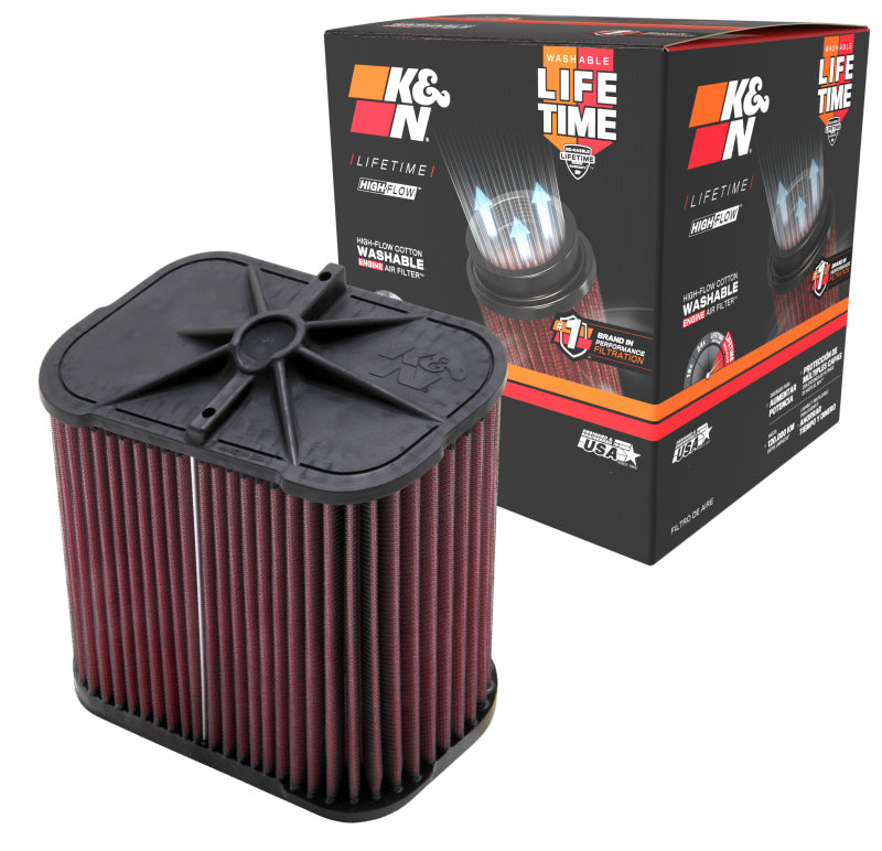 K&N Engineering E-2994 FITS:K&N 08-11 BMW M3 4.0L V8 Drop In Air Filter Air Filters Drop In