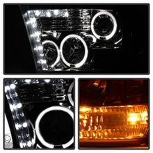 Load image into Gallery viewer, SPYDER 5010056 FITS: Dodge Ram 1500 09-14 10-14 Projector Headlights Halogen- LED Halo LED- Smke PRO-YD-DR09-HL-SM Headlights