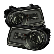 Load image into Gallery viewer, SPYDER 5075673 FITS: Chrysler 300C 05-10 Projector Headlights LED DRL Smoke High/Low H7 PRO-YD-C300C-DRL-SM Headlights