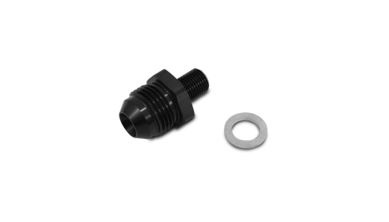 Vibrant 16610 FITS: -4AN to 16x1.5mm Adapter Fitting w/Washer Fittings