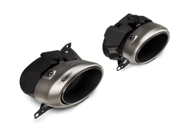 Akrapovic TP-T/S/34 FITS: 20-21 Porsche 911 Turbo/Turbo S (992) Tail Pipe Set (Titanium) Tips