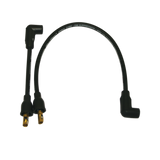 Moroso Harley-Davidson 80-84 FL / 84-99 FXST/FLST /91-98 FXD Spiral Core Wire Set - Black