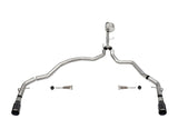 CORSA Performance 21143BLK FITS: 2021-2025 Ford F-150 Regular Cab/6.5in Bed 5.0L V8 Xtreme Cat-Back Dual Rear Exit-Black PVD Catback