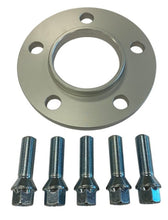 Load image into Gallery viewer, BBS 09.50.361 FITS: 10mm Spacer Kit Mercedes Benz/Audi 5x112 CB 66.5 14x1.5 Bolts (1 Spacer &amp; 5 Lug Bolts) Wheel Spacers &amp; Adapters
