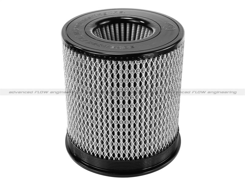 aFe 21-91059 FITS: MagnumFLOW Air Filter Pro DRY S 6in Flange x 8 1/8in Base/Top (INV) x 9in H Air Filters Universal Fit