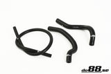 do88 Volvo 240 Turbo 79-84 Coolant Hoses Complement Black