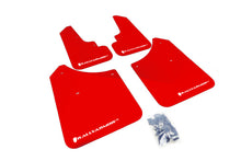 Load image into Gallery viewer, Rally Armor MF5-UR-RD/WH FITS: 03-08 Subaru Forester Red UR Mud Flap w/ White Logo Mud Flaps