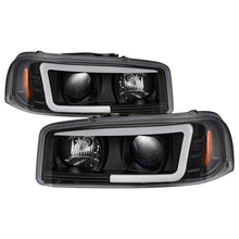 Load image into Gallery viewer, SPYDER 5084521 FITS: GMC Sierra 1500/2500/3500 99-06 V2 Projector Headlights DRL Black PRO-YD-CDE00V2-LB-BK Headlights
