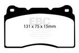 EBC DP31210C FITS: 04-08 Acura TL 3.2 (Manual)(Brembo) Redstuff Front Brake Pads Brake Pads Performance