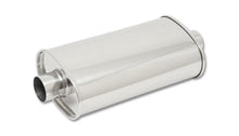 Load image into Gallery viewer, Vibrant 1103 FITS: StreetPower Oval Muff 5in x 9in x 15in long body 3in inlet I.D. x 3in outlet Center-Center Muffler