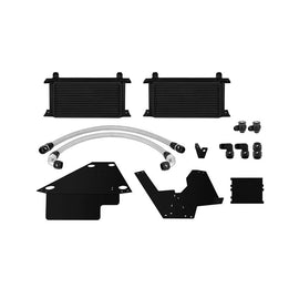 Mishimoto MMOC-EVO-08BK FITS: 08+ Mitsubishi Evolution X Black Oil Cooler Kit Oil Coolers