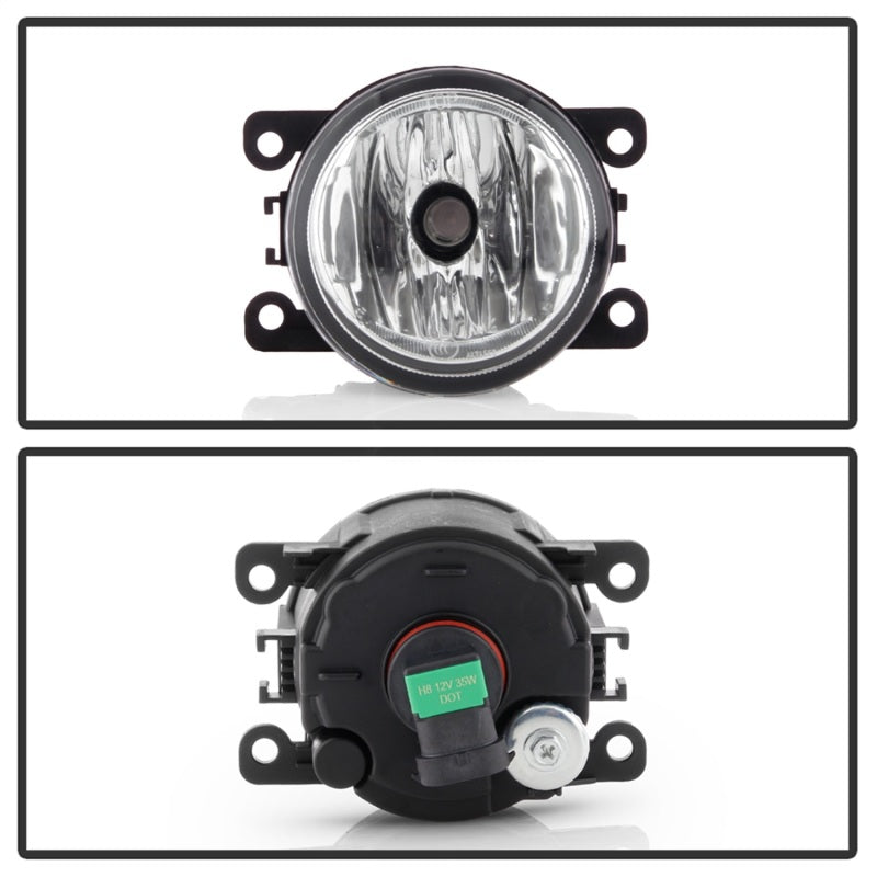 SPYDER 5086990 FITS: 19-20 Dodge Ram 1500 OEM Style Fog Lights w/Universal Switch- Clear (FL-DR19-C) Fog Lights