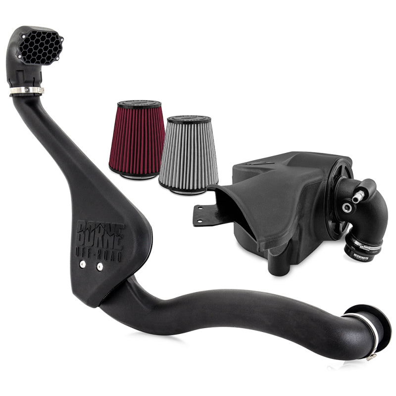 Mishimoto MMB-RGR-19 FITS: Scoops & Snorkels FITS: 2019+ Ford Ranger 2.3L Intake/Snorkel Bundle Oiled Filter Scoops & Snorkels
