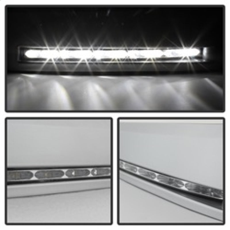 SPYDER 5077738 FITS: Toyota Tundra 07-13 Daytime LED Running Lights wo/switch Silver FL-DRL-TTU07-SIL Daytime Running Lights