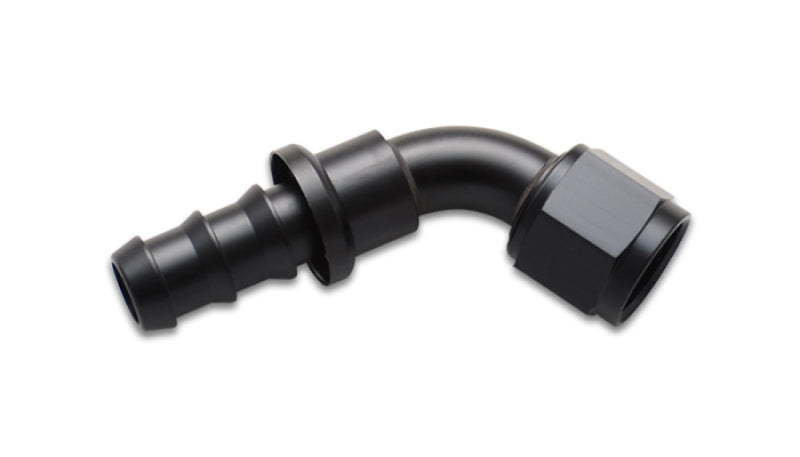 Vibrant 22610 FITS: Push-On 60 Degree Hose End Elbow FittingSize -10AN Fittings