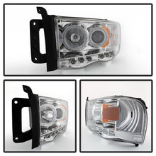 Load image into Gallery viewer, SPYDER 5009982 FITS: Dodge Ram 1500 02-05/Ram 2500 03-05 Projector Headlights LED Halo LED Chrm PRO-YD-DR02-HL-C Headlights
