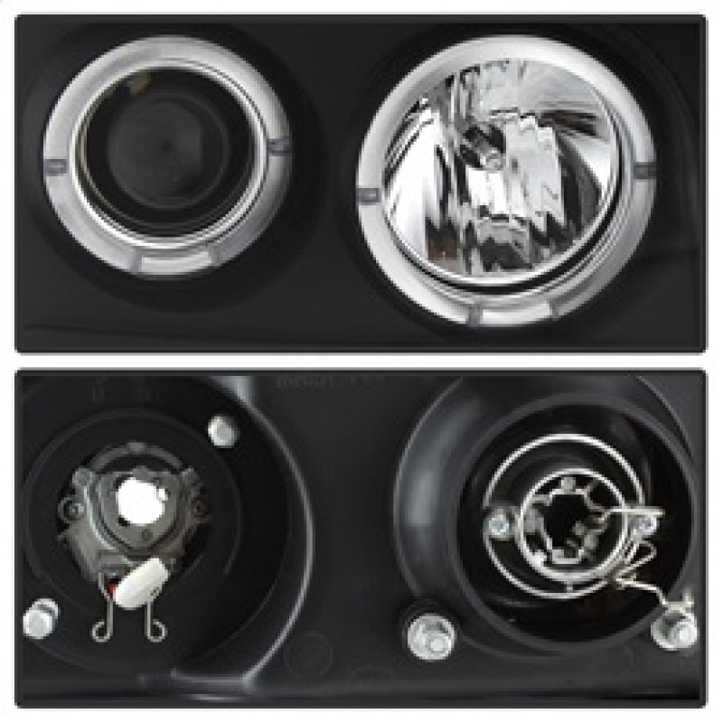 SPYDER 5010605 FITS: GMC Sierra 1500/GMC Sierra Denali 08-13 Projector LED Halo- LED Blk PRO-YD-GS07-HL-BK Headlights