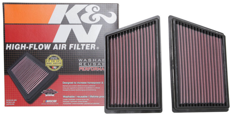 K&N Engineering 33-3153 FITS:K&N 19 Porsche 911 3.0L H6 F/I Drop In Replacement Air Filter Air Filters Drop In