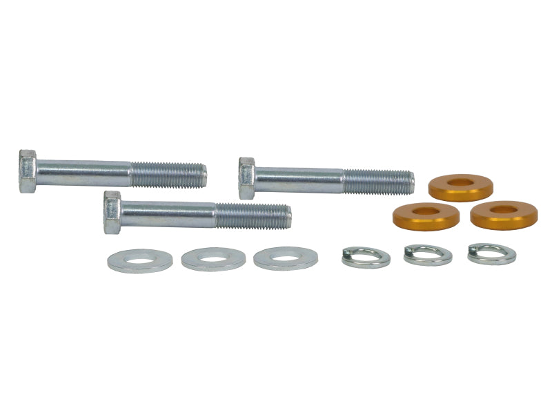 Whiteline KCA405 FITS: 1/04+ Mazda 3 / 5/05+ Ford Focus Front Bump-Steer Kit Suspension Arms & Components